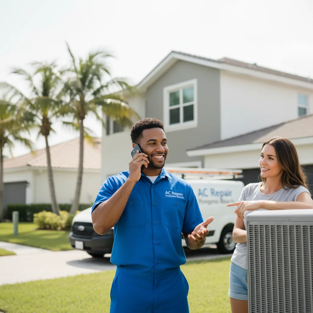 AC Repair Pompano Beach customer support in Norco
